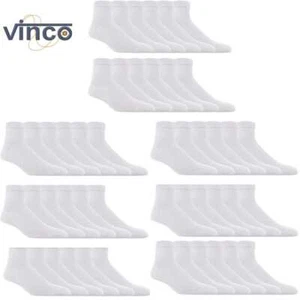 Wholesale Bulk Lots Men Plain Ankle Quarter Low Cut Cotton Socks Size 9-11 10-13 - Picture 1 of 30