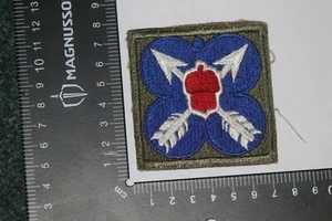 ORIGINAL WWII US ARMY 21ST ARMY CORPS CLOTH SSI SHOULDER PATCH BADGE - Picture 1 of 2