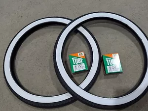 (2) INNOVA 20 x1.75 (47-406) W.WALL OG STREET PATTERN BICYCLE TIRES & TUBES - Picture 1 of 7