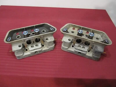 Porsche 356 912 Cylinder Heads 616 104 301 02 Matching - Image 1 of 4