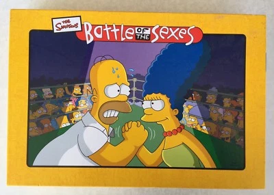The Simpsons - Battle of the Sexes Board Game 2004 Complete - Image 1 of 3