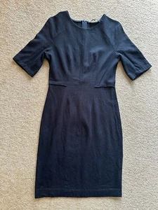Saba Dark Navy Merino Wool Dress Size 10 - Picture 1 of 4