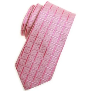 8-15 Years Boys Neck Pink Tie for Wedding Prom Dressing Up Children Kids Ties - Picture 1 of 1