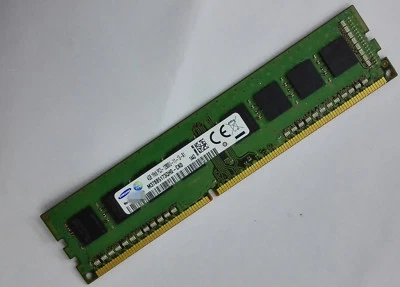 SAMSUNG 4GB DDR3 1600 Desktop DIMM RAM 1Rx8 PC3-12800U M378B5173QH0-CK0 240pin - Image 1 of 4