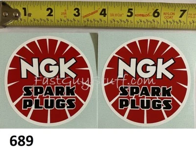 2! NGK Vintage RM YZ KX CR 125 250 360 400 500 VMX AHRMA Old School Works Bike - Image 1 of 4