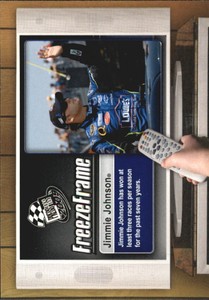 2009 Press Pass Freeze Frame #FF29 Jimmie Johnson