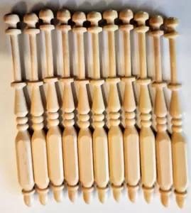 11 Continental quadratische Klöppeln 4 1/2" lang NEU - Bild 1 von 2