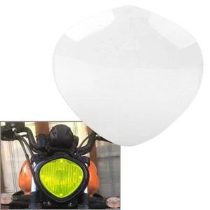 Headlight Guard Shield Screen Cover For Kawasaki Vulcan S VN650 2015-2021 Clear - Foto 1 di 9