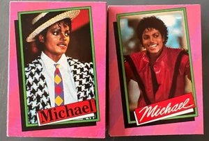 Michael Jackson 1984 Uk Gum Card Set Complete Set 84 Inc Varianten Scarce - Bild 1 von 6