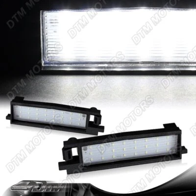 Para Toyota RAV4 2006-2012 Xenón Blanco 24-SMD LED 6000K Luces de matrícula Lámpara Foto 1 de 4