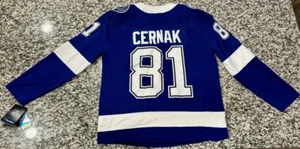 Erik Cernak Tampa Bay Lightning Fanatics Breakaway Jersey Small New With Tags - Picture 1 of 2