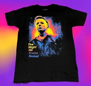 Neu Halloween Michael Myers The Night He Came Home schwarz Herren Vintage T-Shirt - Bild 1 von 2