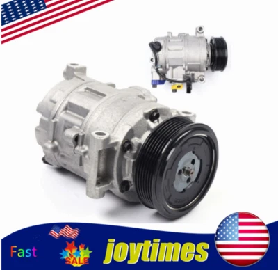 Compresor de aire acondicionado con kit de embrague para Audi A4/A4 Quattro 2006 2009 2010 1,8 L/2,0 L Foto 1 de 4