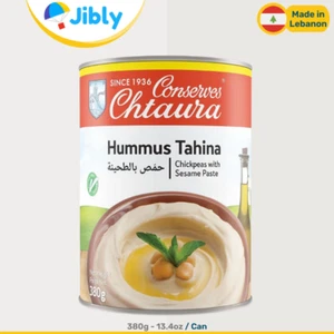 Libanesische Chtaura Hummus Tahina | köstliche Vorspeise | 380g Dosen | Großhandelsangebote - Bild 1 von 3
