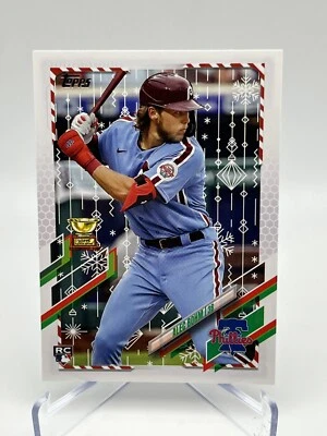 2021 Topps Holiday Alec Bohm RC #HW212 Phillies - Image 1 of 2