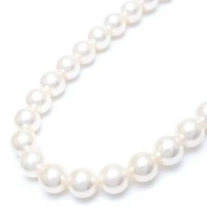 MIKIMOTO 18K White Gold Necklace Pearl 8.0-8.5mm 43cm /293278 - Bild 1 von 7