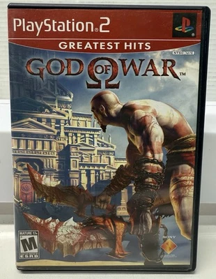 God Of War (Sony Playstation 2, 2005) Greatest Hits W/ Case & Manual - Image 1 of 4