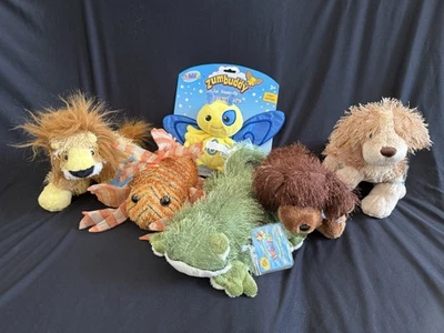 NEW Lot Webkinz W/ Codes Plush Lionfish Gecko Lion Dog Cocker Spaniel Zumbuddy - Image 1 of 4