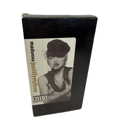 Justify My Love Video by Madonna VHS Tape Sire Warner Reprise Video Foto 1 de 4