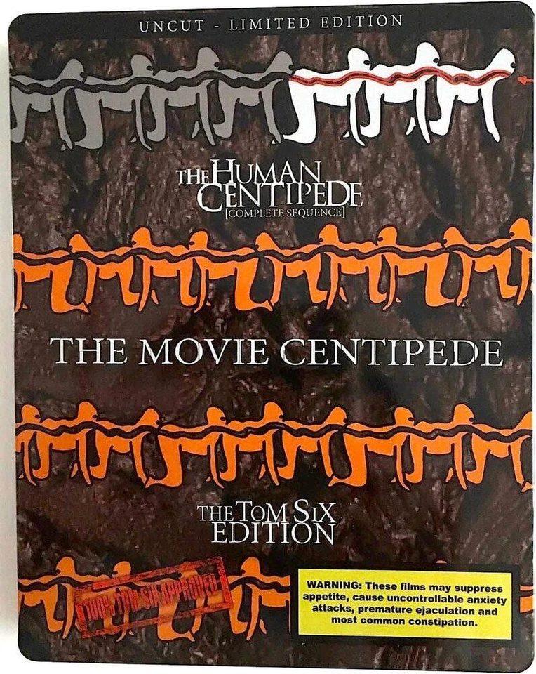 The Human Centipede - The Complete Sequence Steelbook Limited Edition Blu-Ray - Image 1 of 1