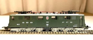 LIMA  H0 E-Lok  11493 Sissach SBB FFS grün Gleichstrom - Bild 1 von 2