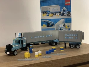 LEGO 1552-1 Maersk Truck and Trailer Unit Vintage 80s VERY RAR BOX MAERSK 1985 - Bild 1 von 24