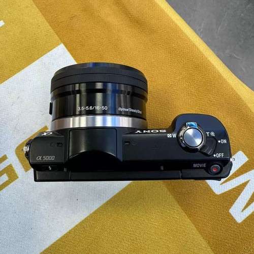 Sony Alpha A5000 20.1MP Flip Screen Mirrorless Camera with PZ 16