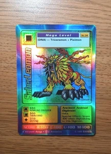 Digimon TCG SaberLeomon ST-34 1st Edition Holo Vintage Bandai NM - Bild 1 von 2