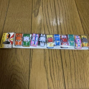 Japanese Tin Miniature Car Set, Made in Japan, 10 pcs, Retro, Vintage - Picture 1 of 5