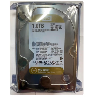 Suitable for 1TB enterprise hard drive WD1005FBYZ 1T gold drive 128M 7200 RPM - Image 1 of 4