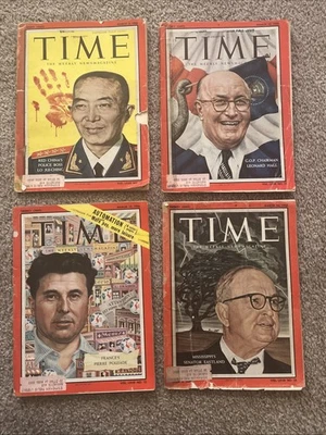 Time Magazine March 5, 12, 19, 26, 1956 - Image 1 of 4