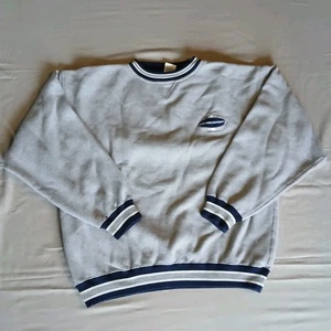 De colección Penn State Univ. Sudadera Hombre Grande Gris Universidad Universitaria Años 90 Pullover  - Imagen 1 de 10