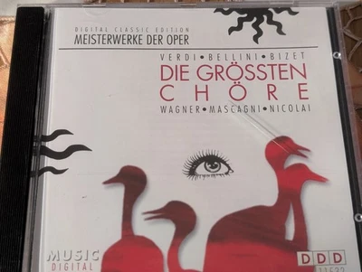 Various Meisterwerke der Oper Die größten Chöre 1993 Verdi Bellini Bizet Wagner - Bild 1 von 4