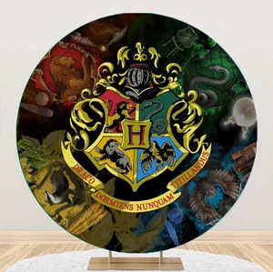 Round Harry Potter Backdrop Props Birthday Party Photo Background Supplies - Picture 1 of 6