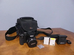 Cámara digital Nikon Coolpix P500 12,1 MP 36x zoom con accesorios funciona muy bien - Imagen 1 de 17