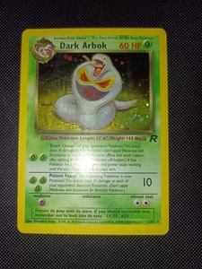 Pokémon Dunkles Arbok 2/82 Team Rocket - HOLO -Deu- Vintage A17 V - Bild 1 von 4