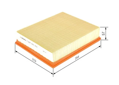 1 457 433 310 BOSCH Air Filter for BITTER,IRMSCHER,OPEL,VAUXHALL - Image 1 of 4