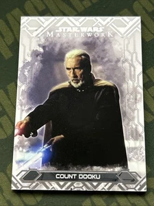 2017 Topps STAR WARS Masterwork #6 Count Dooku - Picture 1 of 2