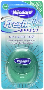 Wisdom Fresh Effect Mint Burst Floss, Pack of 6 - Picture 1 of 12