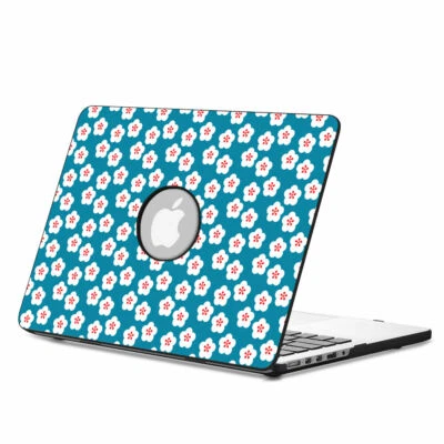 Funda para MacBook Pro 15 Retina A1398 Cuero PU Delgada Recubierta Plástico Cubierta Dura Foto 1 de 4