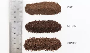 Road/Track-Bed - DK. Brown #Fine Ballast (coverage area = 21.6 in3 / 353 cm3) - Picture 1 of 1
