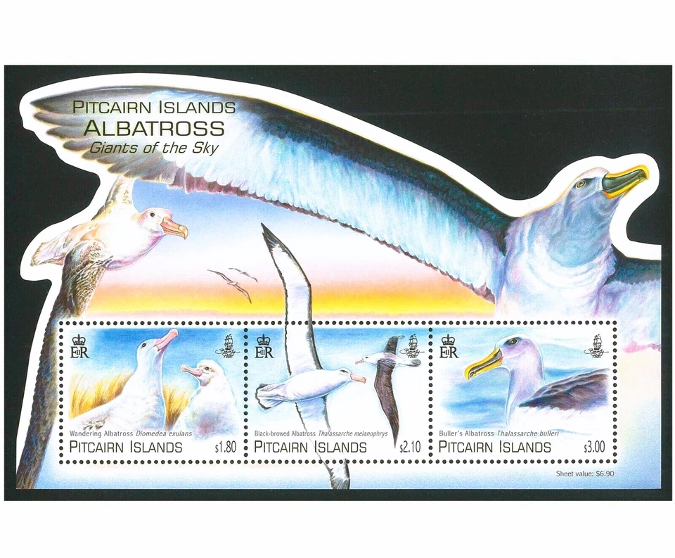 PITCAIRN ISLANDS 2014 ALBATROSS STAMP - MNH - Image 1 of 1