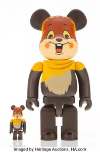 Medicom Be@rbrick Star Wars WICKET EWOK 400% &100% Limited # pcs Bearbrick NIMB - Picture 1 of 8