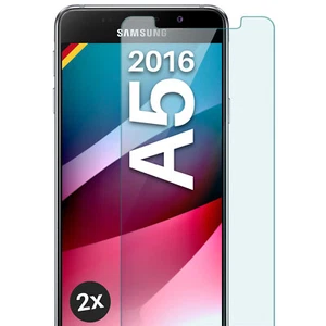 2x Echt Glas für Samsung Galaxy A5 2016 Panzerfolie Handy Premium Displayschutz - Bild 1 von 8