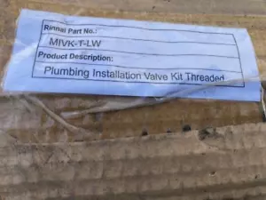 Rinnai 3/4 VALVE SET MIVK-T-LW - Picture 1 of 1