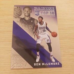 Ben McLemore 2013-14 Panini Rookie Top 10 Insert # 4 Kings RC 
