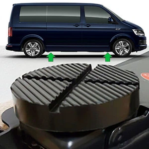 Large Rubber Pad Rubber Block Hydraulic Ramp Jacking Pads Trolley Jack Adapter - Picture 1 of 3