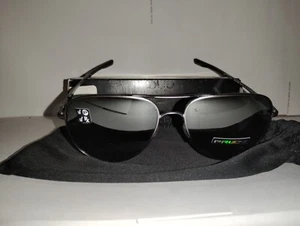 Oakley Sunglasses Metal OO4119-0958  Matte Gunmetal w/ Prizm Black Polar - Picture 1 of 3