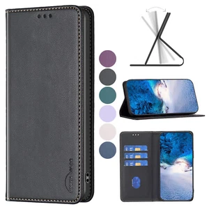 For Samsung A14 5G A13 A03s A02s Flip PU Leather Wallet Stand Luxury Case - Picture 1 of 80