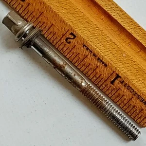 MIJ 1 + 2.5 " Nickel T-Rod Caisse / Tom Tambour 12-24 Tension Japan60s - Picture 1 of 2